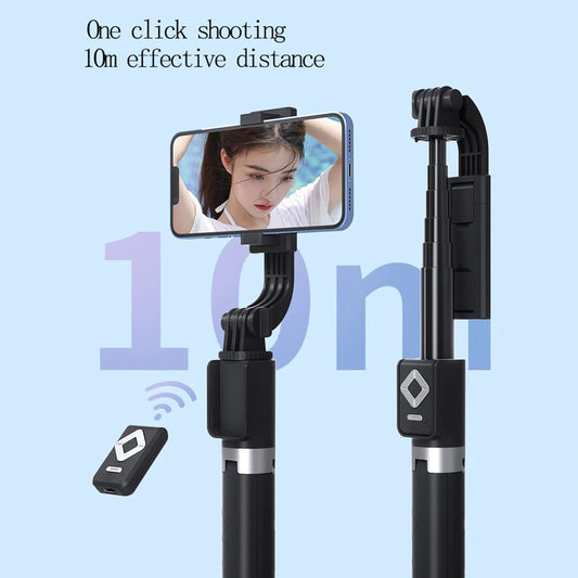 1.7m Extendable live Tripod Selfie Stick Support LED Ring Dual Light Mirror Stand 4 in 1 Phone Mount for iPhone 15 14 11 Android